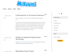 Tablet Screenshot of irc.mizuumi.net